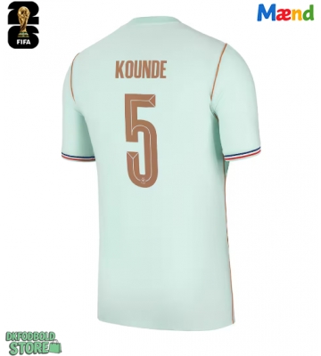 Frankrig Jules Kounde #5 Replika Udebanetrøje VM 2026 Kortærmet